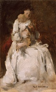 Madre e figlio (dipinto) da Paul Louis Delance