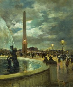 La Place de la Concorde da Paul Marcel Balmigere