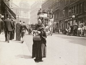 Venditore di fiammiferi, Ludgate Hill, Londra