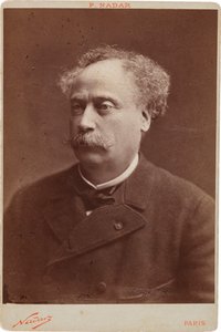 Alexandre Dumas, figlio 1824-1895, c. 1886 da Paul Nadar