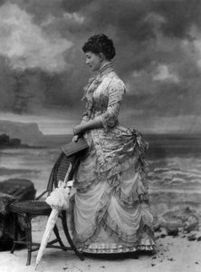 Mrs Henry Standish (Helene de Perusse des cars) 1882 foto Paul Nadar da Paul Nadar