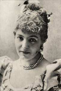 Ritratto di Emilie Mily Meyer (foto) da Paul Nadar