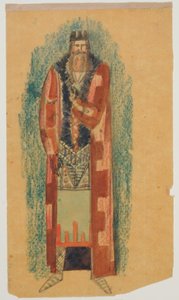 Costume per Re Lear da Paul Nash
