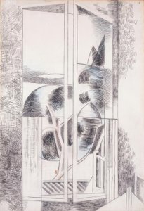 Finestra astratta sulla Riviera da Paul Nash