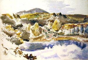 La piscina blu