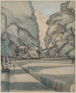 Il sentiero dei pavoni da Paul Nash