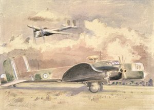 Whitley Bombers al sole da Paul Nash