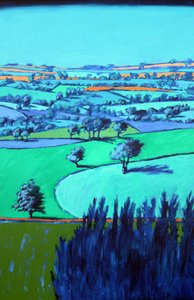 Paesaggio blu da Paul Powis