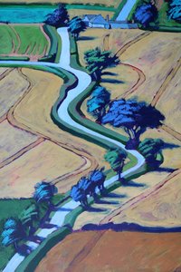 Strada in estate (dettaglio)