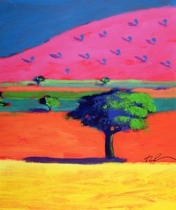 Collina rosa
