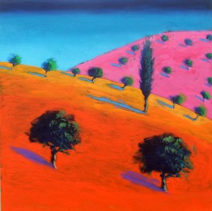 Collina rosa da Paul Powis
