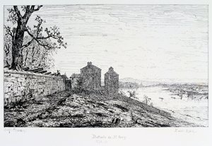 Batteria di St Ouen, Assedio di Parigi, 1870-1871