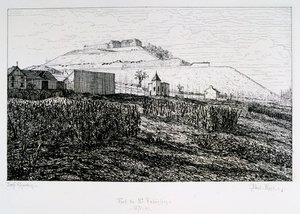 Forte di Mont Valerien, Assedio di Parigi, 1870-1871 da Paul Roux