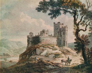 Un vecchio castello, c. 1764 da Paul Sandby