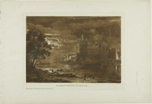Castello di Caernarvon da Paul Sandby