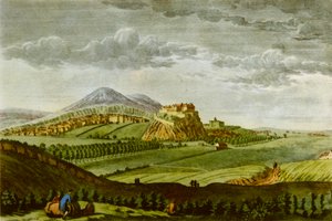 Edimburgo da Ovest, al tempo di David Hume da Paul Sandby