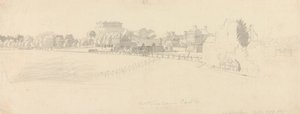 Castello di Nottingham da Paul Sandby