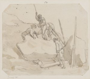 Cavatori da Paul Sandby