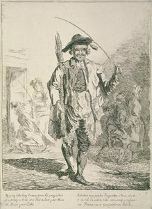 Venditore di bastoni, Grida di Londra da Paul Sandby