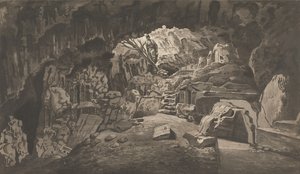 Vedute del Levante: La grotta sacra di Archidamo