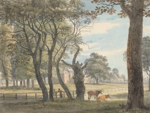 Il magazzino della polvere da sparo, Hyde Park da Paul Sandby