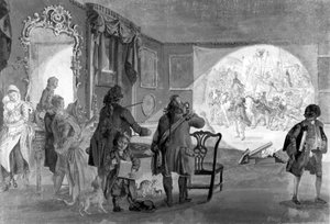 La Lanterna Magica da Paul Sandby