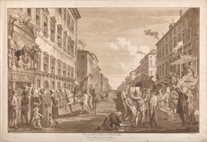 I romani cortesi con gli stranieri da Paul Sandby