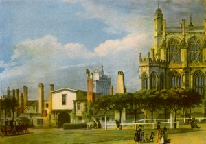 Castello di Windsor: Cappella di San Giorgio, 1768, 1942 da Paul Sandby