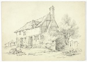 Cottage di campagna da Paul Sandby Munn