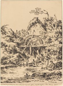 Vecchio Mulino ad Acqua da Paul Sandby Munn
