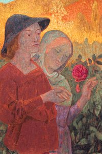 Mignonne, allons voir si la rose, particolare, 1910 circa (olio su tela)