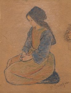 Bauernmädchen da Paul Sérusier