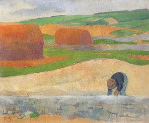 Raccoglitrice di alghe da Paul Sérusier