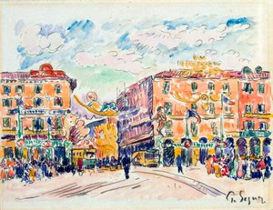 Piazza della Città, c1925 da Paul Signac