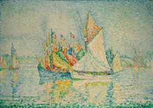 Concarneau, (Il Porto) da Paul Signac