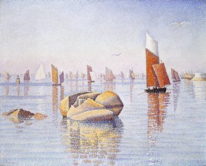 Concarneau, Mattina tranquilla, 1891 da Paul Signac