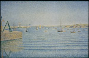 Il porto di Portrieux da Paul Signac