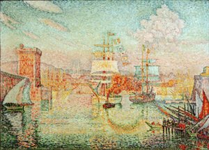 Ingresso del porto di Marsiglia