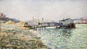 La Senna al Jardin des Plantes, 1884 da Paul Signac