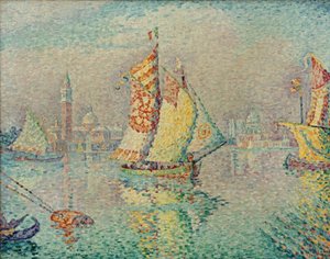 Laguna, vela gialla da Paul Signac