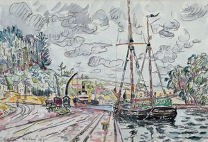 Paesaggio a Pontrieux da Paul Signac
