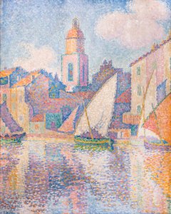 Il campanile di Saint-Tropez da Paul Signac