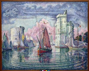 Porto di La Rochelle da Paul Signac