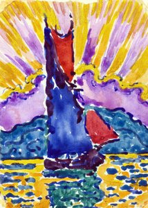 Tramonto da Paul Signac