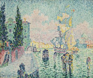 La casa verde, Venezia, 1905 da Paul Signac