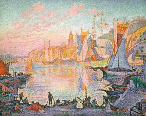 Il porto di Saint-Tropez, 1901-1902