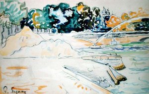 La Senna a Parigi da Paul Signac