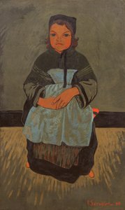 Ragazza bretone, Marie Francisaille, 1896 da Paul Sérusier