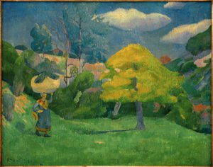 Bretone che scende al lavatoio da Paul Sérusier