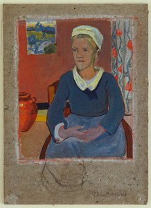 Louise, o La Serva Bretone, 1890 da Paul Sérusier